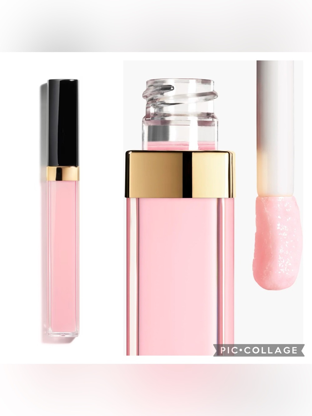 Chanel Rouge Coco Gloss Moisturizing Glossimer in Icing (726)